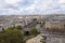 Paris from high angle view