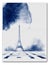 Paris. Interior poster Paris. I love Paris. Eiffel Tower silhouette. Tourist postcard of a Paris landmark.