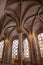 Paris - interior of Saint Denis gothic cathedral