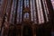 Paris - Interiors of the Sainte-Chapelle
