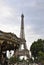 Paris,July 19th:Carousel near Eiffel Tower from Paris in France