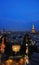 Paris at night with Eiffel tower