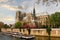 Paris, Notre Dame with boat on Seine, France