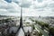 Paris from Notre Dame, France