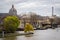 Paris, Pont des Arts and river Seine