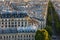 Paris rooftops - Aerial view