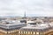 Paris rooftops panoramic view