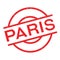 Paris rubber stamp