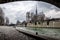 Paris scenic view on Notre-Dame