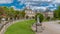 Paris, the Senat in the Luxembourg garden