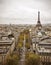 Paris Skyline with Eiffel Tower