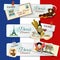 Paris Touristic Banners