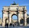 Paris - Triumphal Arch at Tuileries.