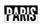 Paris typography slogan drawing modern Fashion Slogan for T-shirt and apparels graphic vector Print