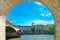 Paris, view of the Carrousel bridge