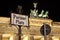 Pariser Platz Street Sign and the Brandenburg Gate