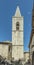 Parish `S.Maria della Valle` church bell tower, Scanno, Abruzzo, Italy