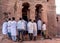 Parishioners attending a mass, Lalibela, Ethiopia