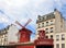 The Parisian cabaret Moulin Rouge