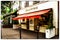 Parisian cafe at place Bastille