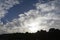 Parisian clouds over the Seine River