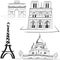 Parisian landmarks