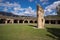 Park with abandoned architecture in mzcheta