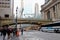 The Park Avenue Viaduct over 42nd Street linking the Pershing Square Plaza to Grand Central Terminal.