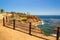 Park on California coast, Point Vicente Lighthouse, Los Angeles, California