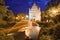 Park and Collegium Maximum by Night in Torun