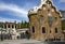 Park Guell is a public park composed of gardens, mosaics and architectural elements
