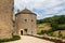 Park of medieval Berze castle, France