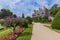 Park near Chenonceau castle in the Loire Valley - France