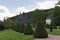 Park with orangery of monastery eberbach germany