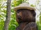 Park Ranger Bear - Life Size Wood Carved Statue