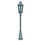 park streetlamp isolated icon