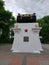 Park of tankmans of Kamianets-Podilskyi city close to canyons in Ukraine