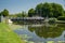 Parkend Bridge across the Gloucester - Sharpness Ship canal near Epney, The Cotswolds, England