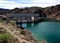 Parker Dam on the border of California and Arizona