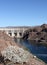 Parker Dam holding back the Colorado River