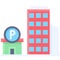Parking for apartment icon, Parking lot related vector