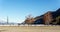 Parking lot and picnic area at Columbia Lake Regional District of East Kootenay Canada