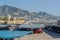 Parking in the port of Fuengirola, Andalusia, southern Spain