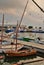 Parking port for yachts in Cambrils Spain