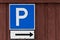 Parking sign