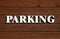 Parking Sign