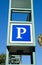 Parking Sign for City Lot