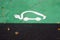 Parking symbol for electric cars being charged