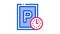 Parking Time Icon Animation