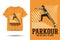 Parkour you are able to jump t shirt design